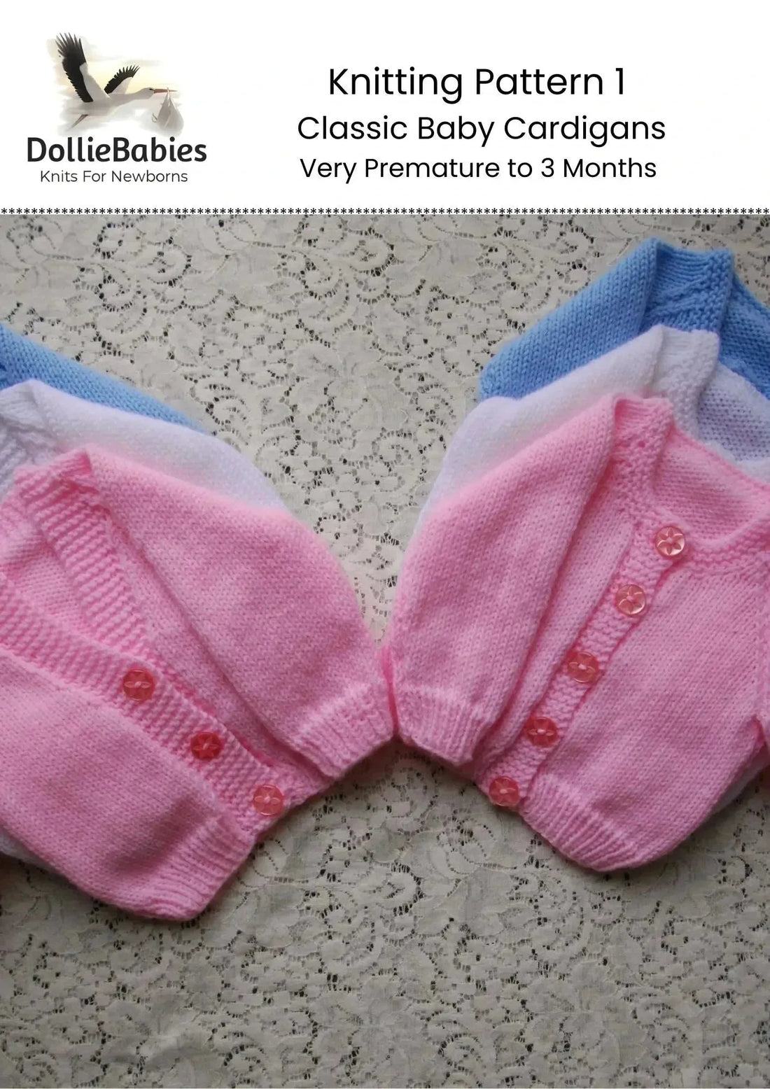 About Our Knitting Patterns - DollieBabies