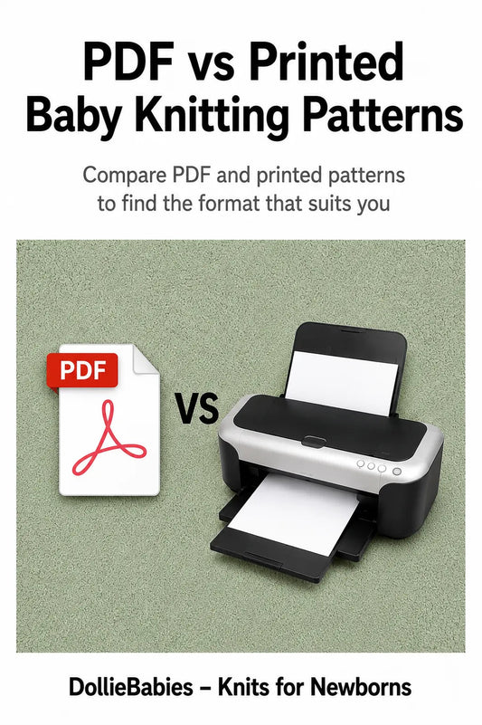 PDF vs Printed Knitting Patterns – What's the Difference? - DollieBabies