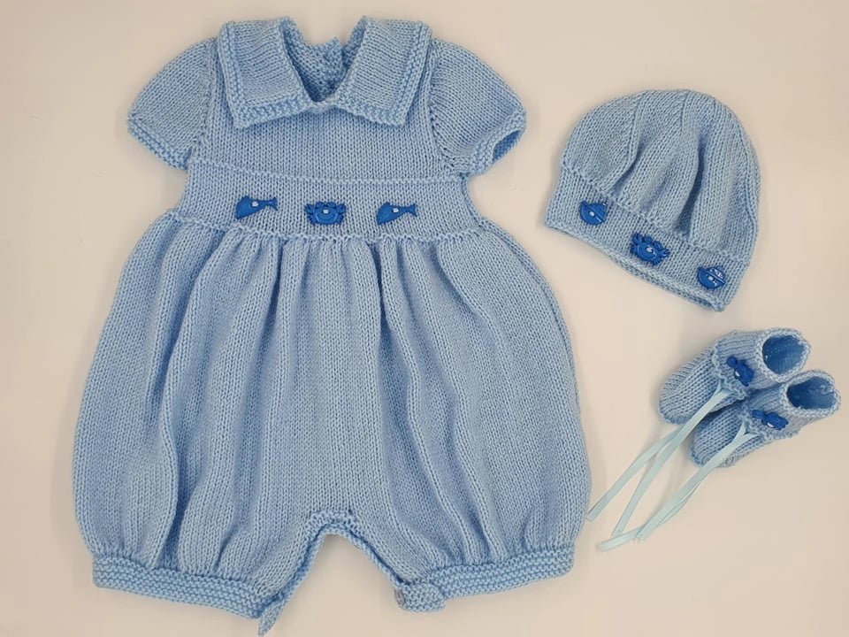 Baby Romper Knitting Patterns