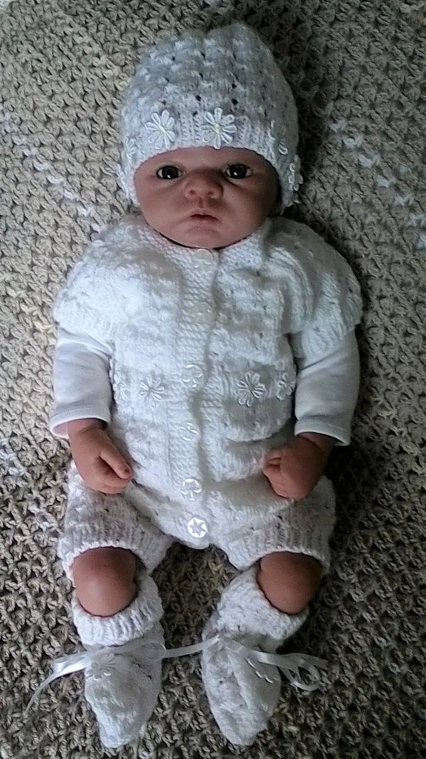 Customer photo of Ribbed Waist Romper Set Knitting Pattern PDF 83