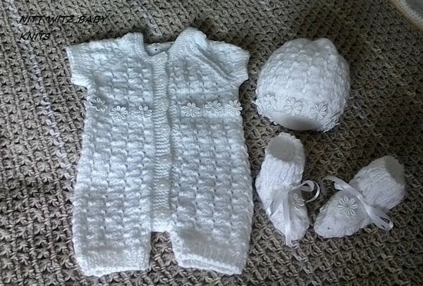Customer photo of Ribbed Waist Romper Set Knitting Pattern PDF 83