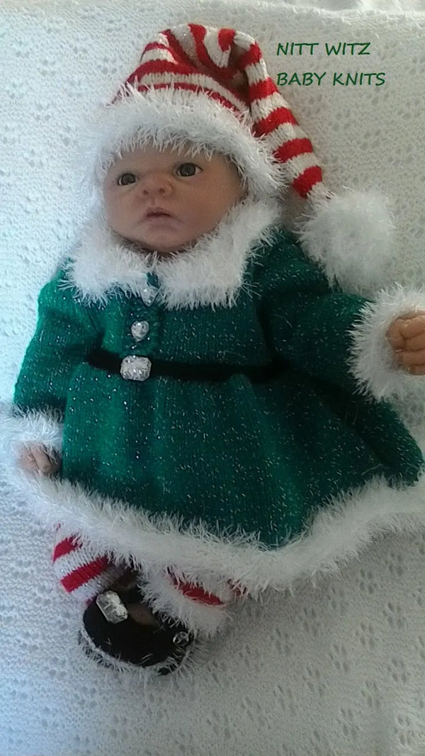 Customer photo of Christmas Angel Top Set Knitting Pattern PDF 70