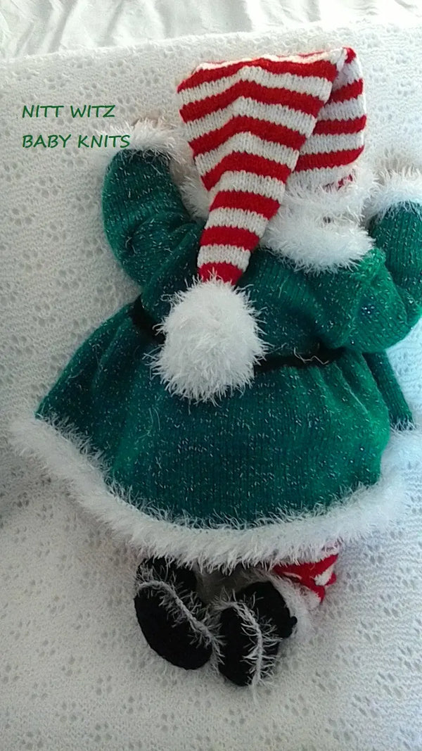 Customer photo of Christmas Angel Top Set Knitting Pattern PDF 70
