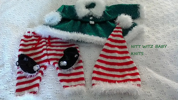 Customer photo of Christmas Angel Top Set Knitting Pattern PDF 70