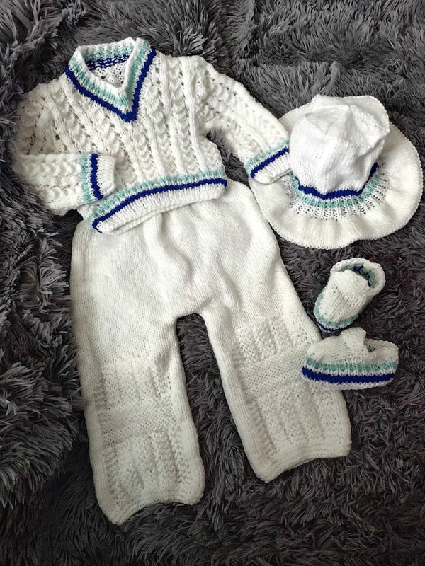 Customer photo of No Cable Cricket Set Knitting Pattern PDF 98