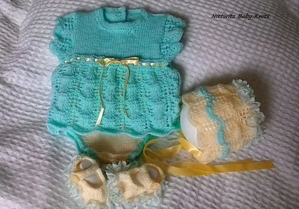 Customer photo of Girls Angel Top Set Knitting Pattern PDF 63