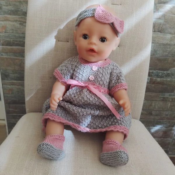 Customer photo of Gingerbread Girl Set Knitting Pattern PDF 99