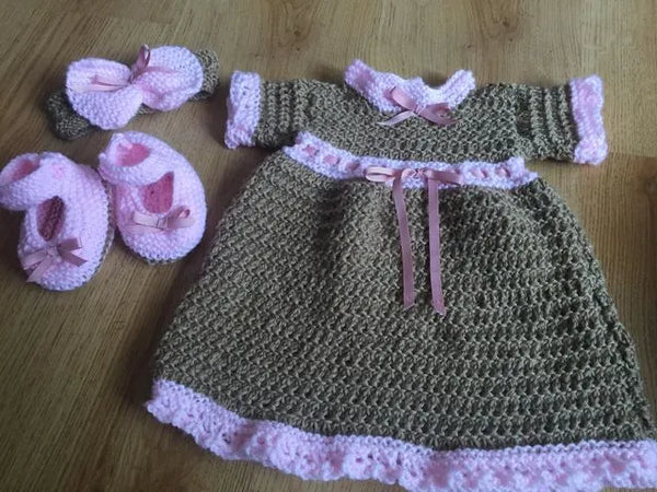 Customer photo of Gingerbread Girl Set Knitting Pattern PDF 99