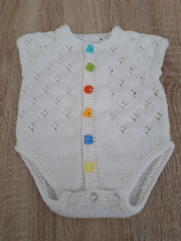Customer photo of Long and Short Sleeve Bodysuit Knit Pattern PDF 80