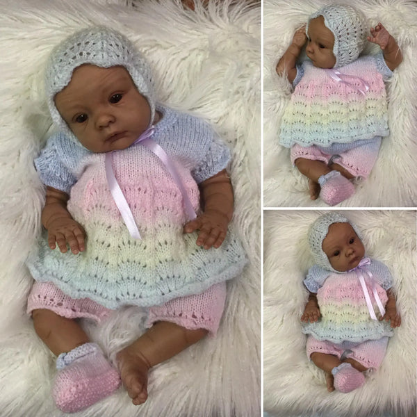 Customer photo of Rainbow Angel Top Set Knitting Pattern PDF 81