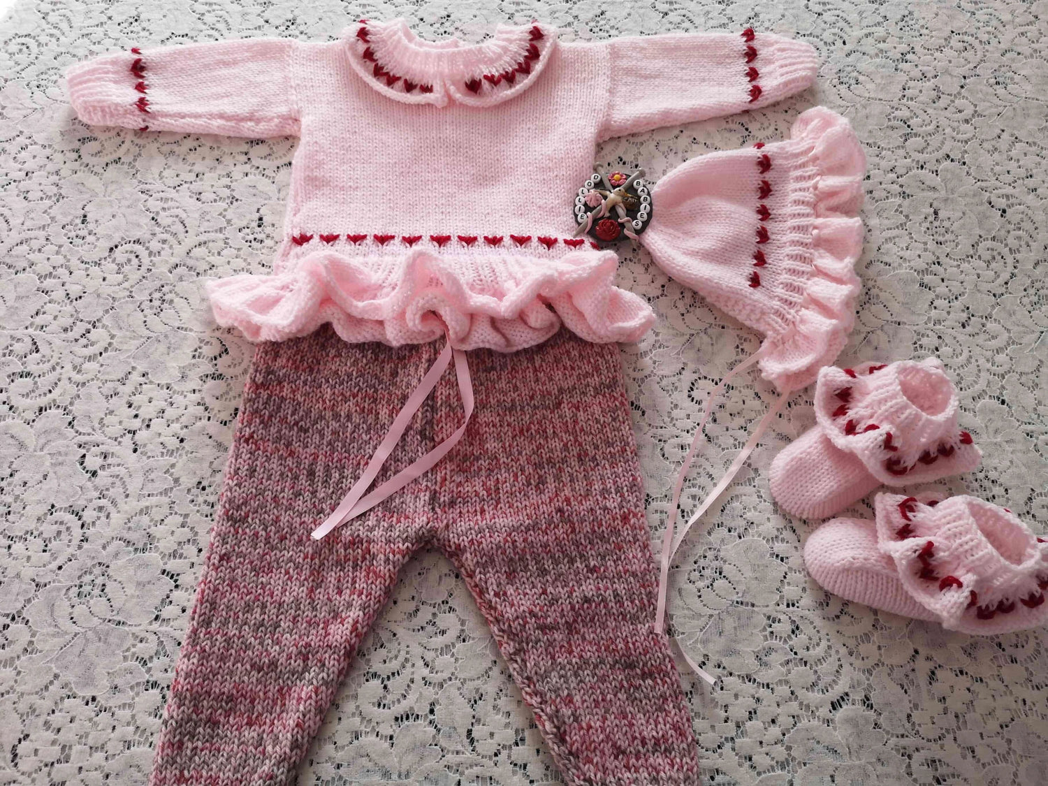 Hand Knitted Baby Sets