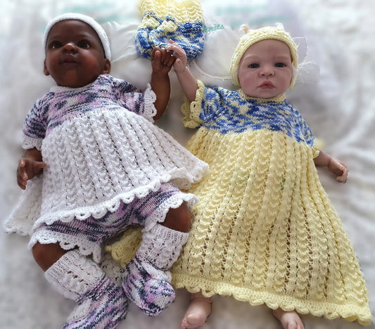 Baby Dress Knitting Patterns - DollieBabies Baby Dress Knitting Patterns - DollieBabies