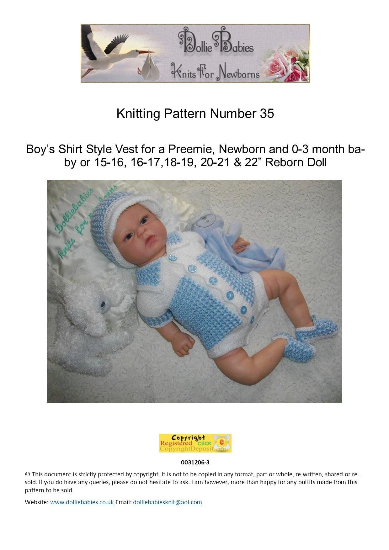PDF BABY KNITTING PATTERNS