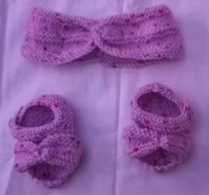 Customer photo of Strappy Baby Bodysuit Knitting Pattern PDF 103