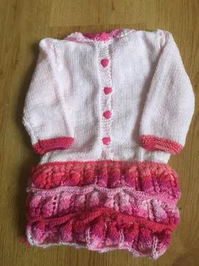 Customer photo of Pixie Dress Bodysuit Knitting Pattern PDF 93