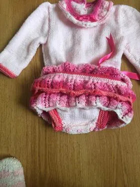 Customer photo of Pixie Dress Bodysuit Knitting Pattern PDF 93