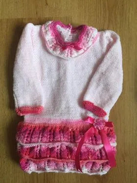 Customer photo of Pixie Dress Bodysuit Knitting Pattern PDF 93