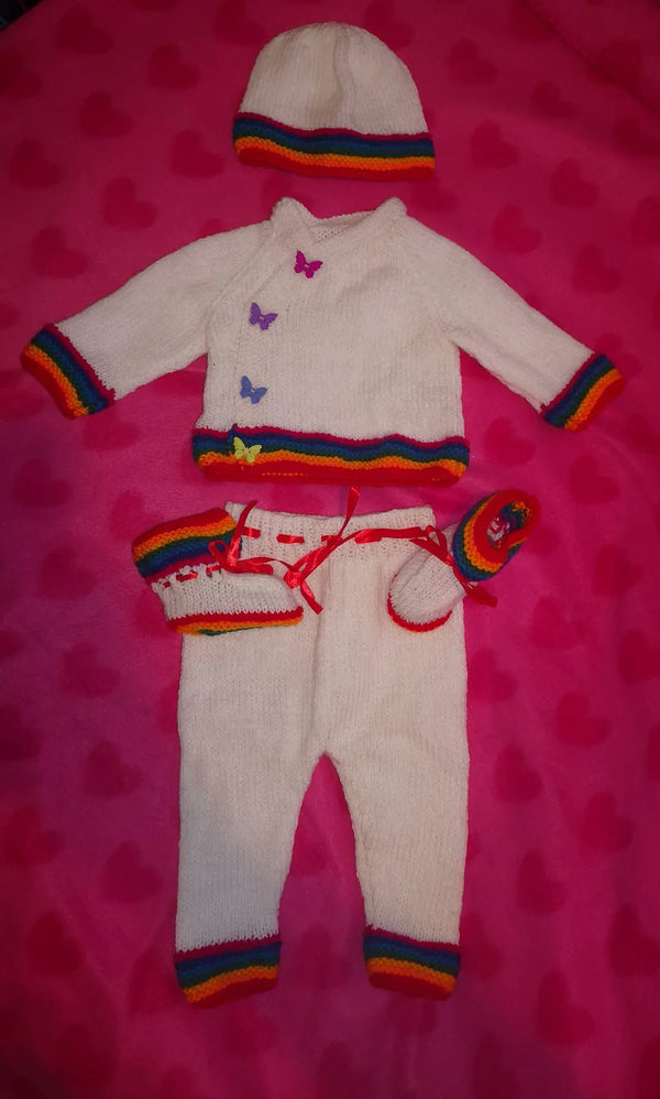 Customer photo of Boys Kimono Style Cardigan Knitting Pattern PDF 76