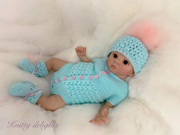 Customer photo of Unisex Bodysuit Set Crochet Pattern PDF 2