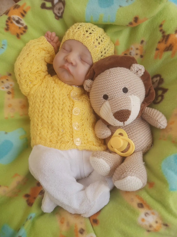 Customer photo of Side Patterned Romper Knitting Pattern PDF 115