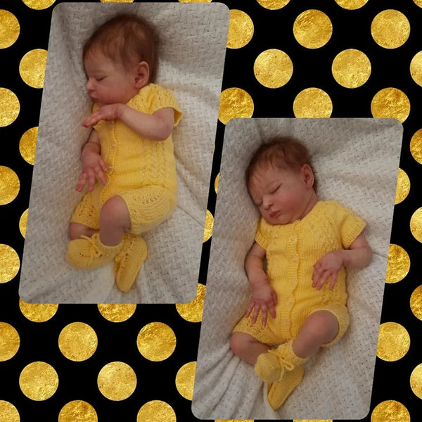 Customer photo of Side Patterned Romper Knitting Pattern PDF 115