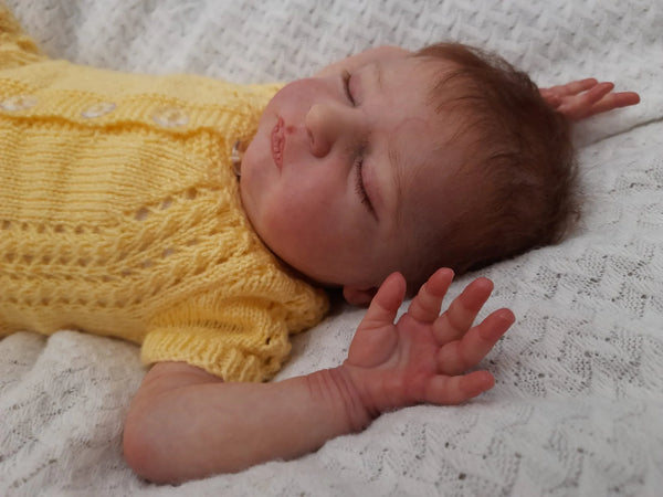 Customer photo of Side Patterned Romper Knitting Pattern PDF 115