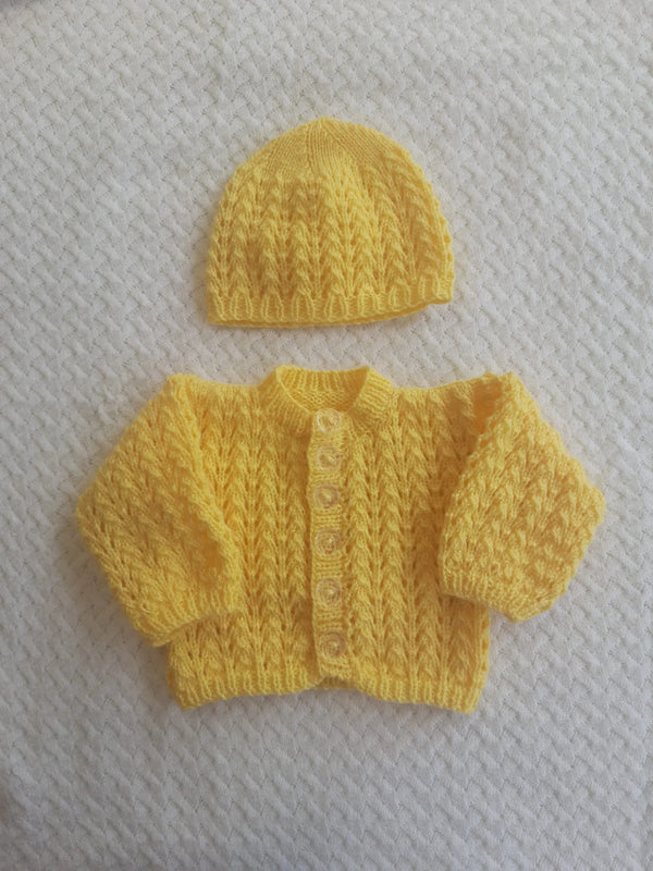 Customer photo of Side Patterned Romper Knitting Pattern PDF 115