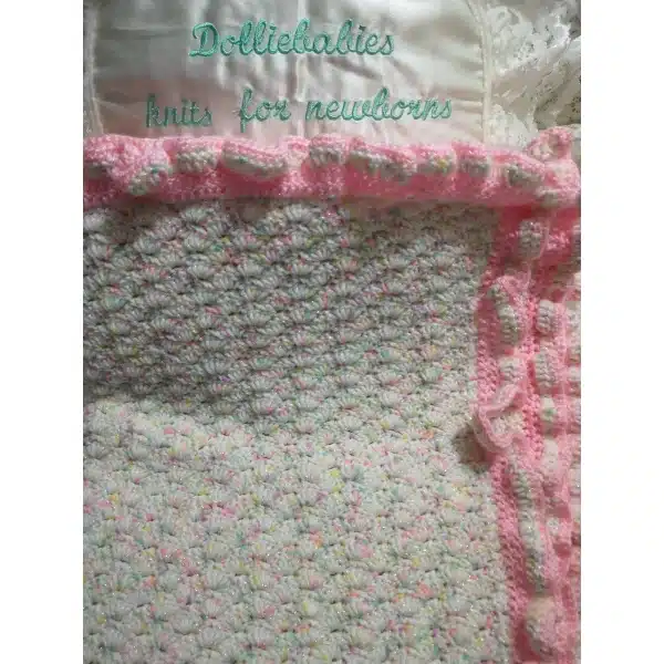 crochet pattern 001 stroller size blanket