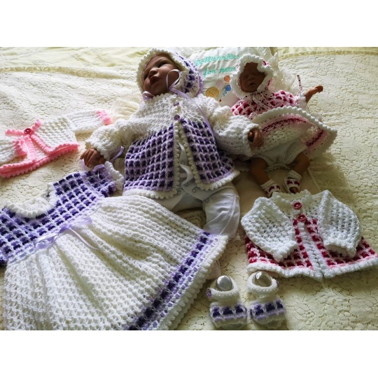 Knitting Book 3 - Girls Layette Set