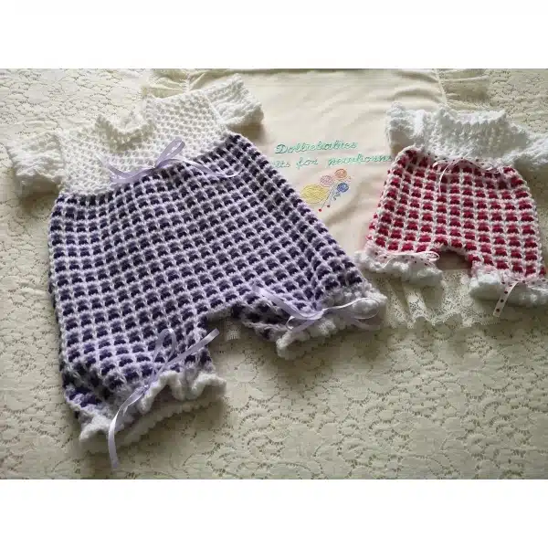 Knitting Book 3 - Girls Layette Set - Image 5